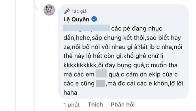 Lệ Quyên - Trang Pháp nói gì khi vướng tin đồn bất hòa, nghi vấn liên quan bài đăng "ham hố, thèm khát vinh quang”?- Ảnh 6.