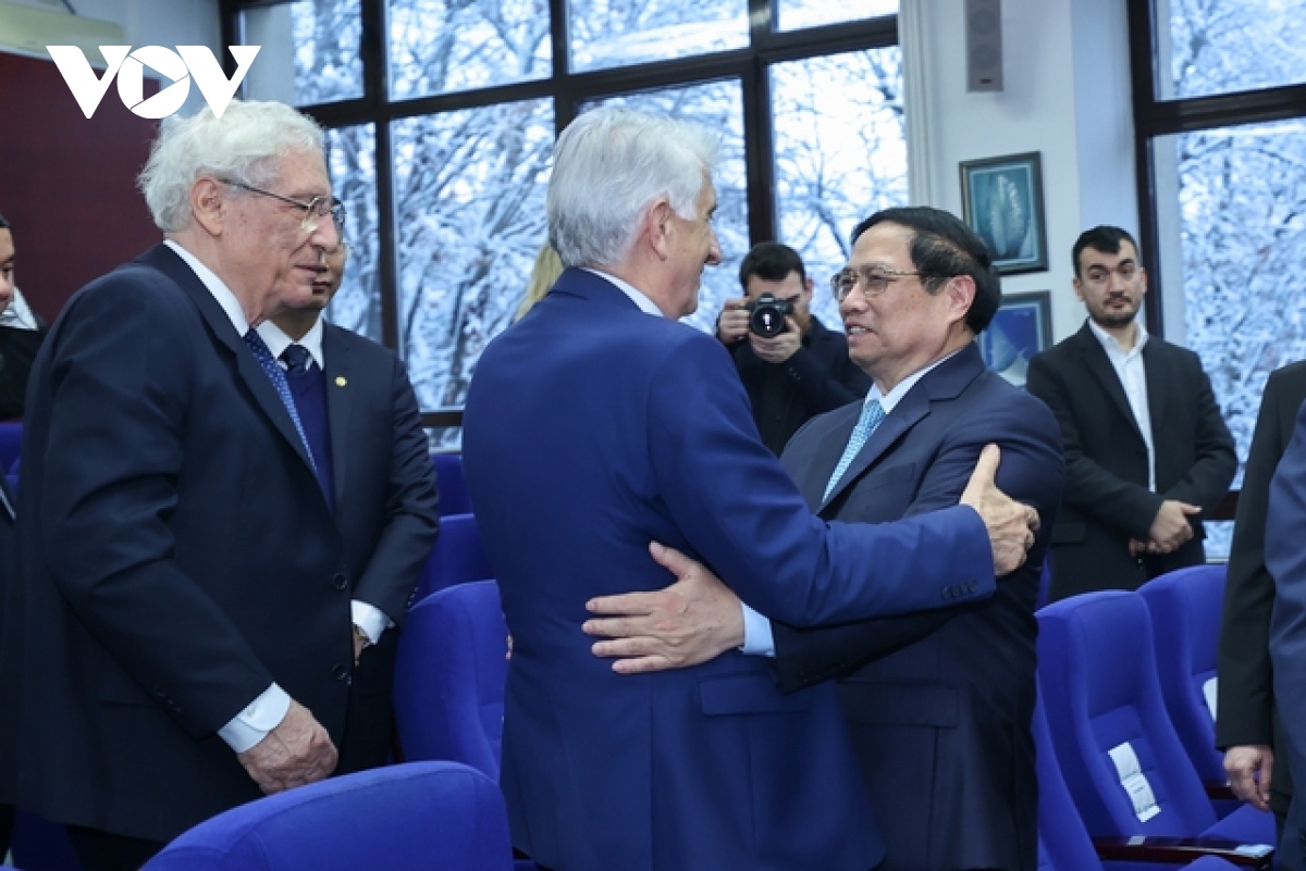Thủ tướng Phạm Minh Chính thăm lại trường xưa - Đại học Xây dựng Bucharest, Romania- Ảnh 2.