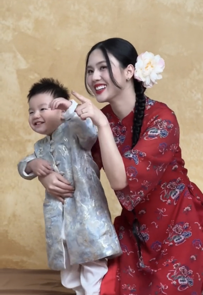 Hậu trường ảnh tết nhà Thành Chung và vợ hotgirl Tuyên Quang: Ảnh cam thường còn xinh đẹp thế này- Ảnh 5.