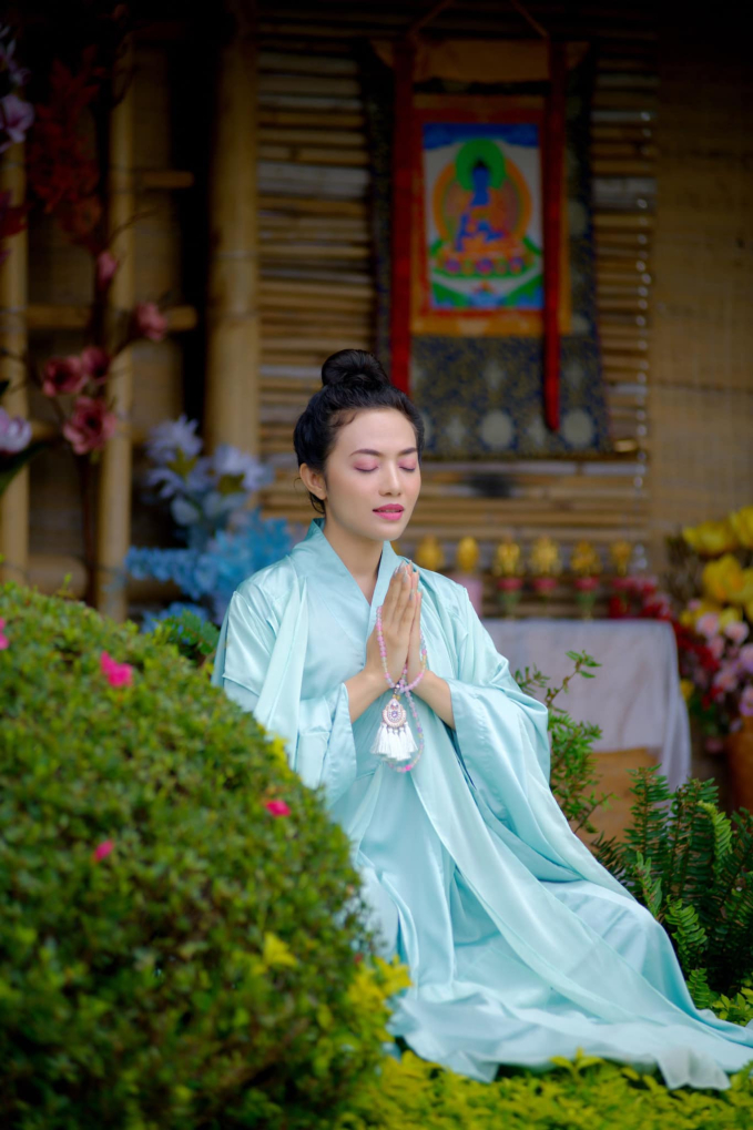 Nữ diễn viên Việt xinh đẹp 42 tuổi không kết hôn sinh con, rời showbiz sống tự tại, hướng Phật- Ảnh 6.