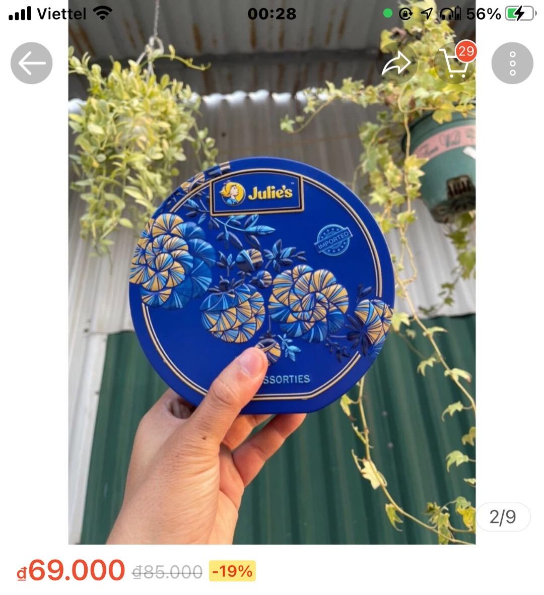 Netizen "bóc" giá thật giỏ quà Tết của vợ Lê Dương Bảo Lâm: Mỗi sản phẩm chỉ từ khoảng 20k?- Ảnh 1.