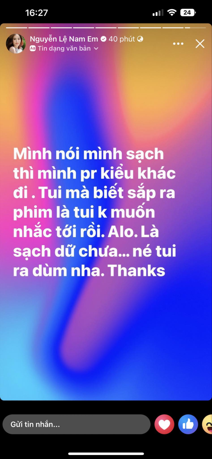 Nam Em đăng đàn hỏi "sạch dữ chưa" sau khi Bạch Công Khai nhắc tên- Ảnh 3.