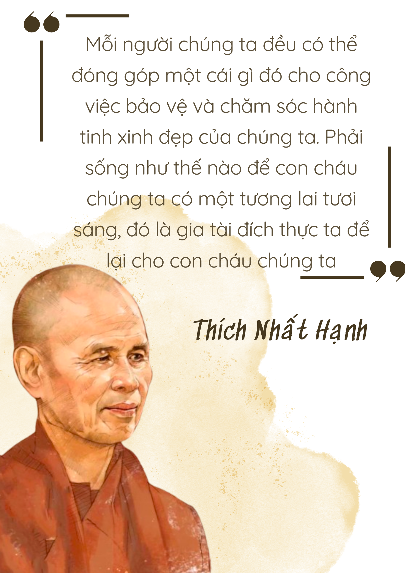 Sư Ông Làng Mai Thích Nhất Hạnh - những lời dạy an lạc thân tâm