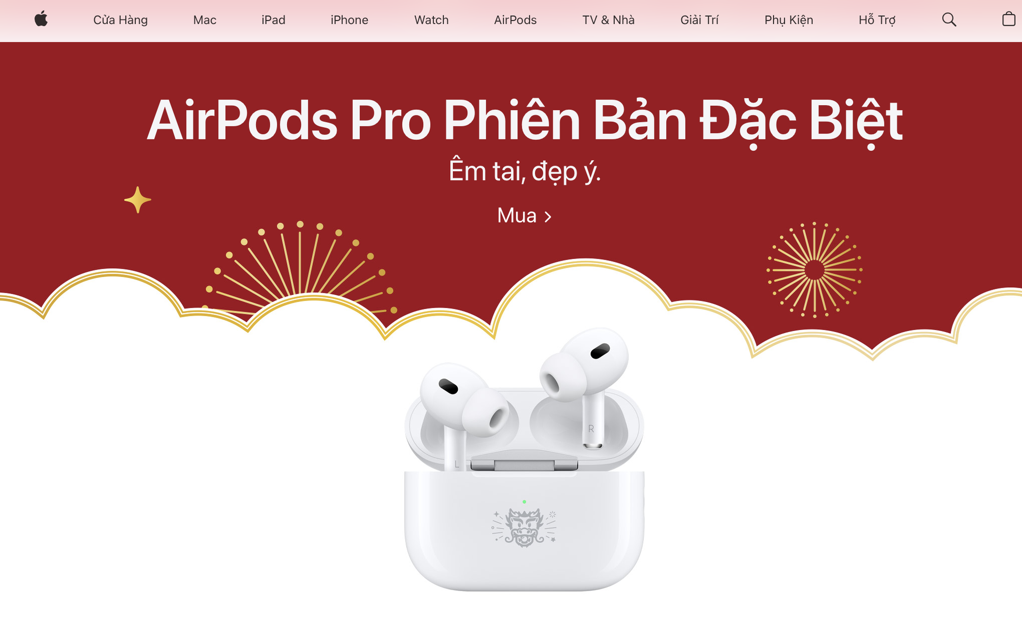 AirPods Pro 2 với hoạ tiết hình rồng siêu đẹp, phiên bản đặc biệt mừng Tết Nguyên đán tại Việt Nam- Ảnh 13.