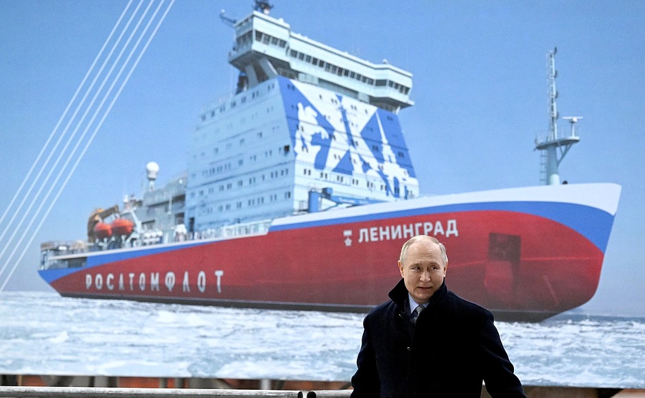 Tổng thống Nga phát lệnh đóng tàu phá băng hạt nhân mới- Ảnh 1.