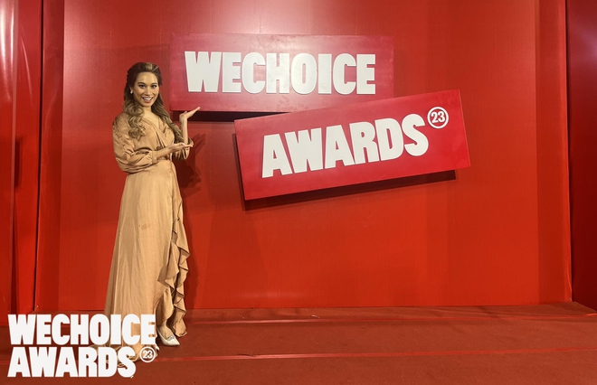 Dàn sao thể thao đổ bộ thảm đỏ Gala WeChoice Awards 2023: Xinh đẹp, rạng rỡ khác hẳn lúc thi đấu- Ảnh 9.