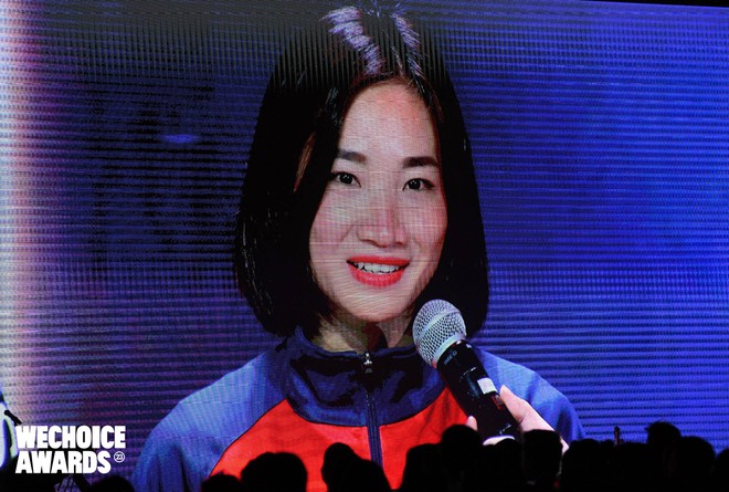 Khoảnh khắc 4 cô gái vàng của thể thao Việt Nam xuất hiện đầy xúc động tại WeChoice Awards 2023- Ảnh 6.