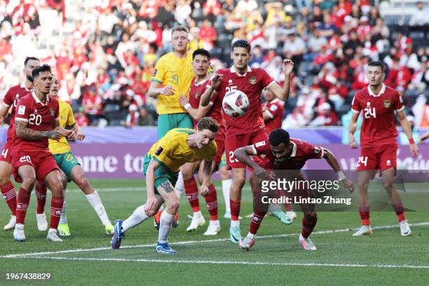 TRỰC TIẾP Australia 4-0 Indonesia: Indonesia vỡ trận, chính thức bị loại- Ảnh 2.