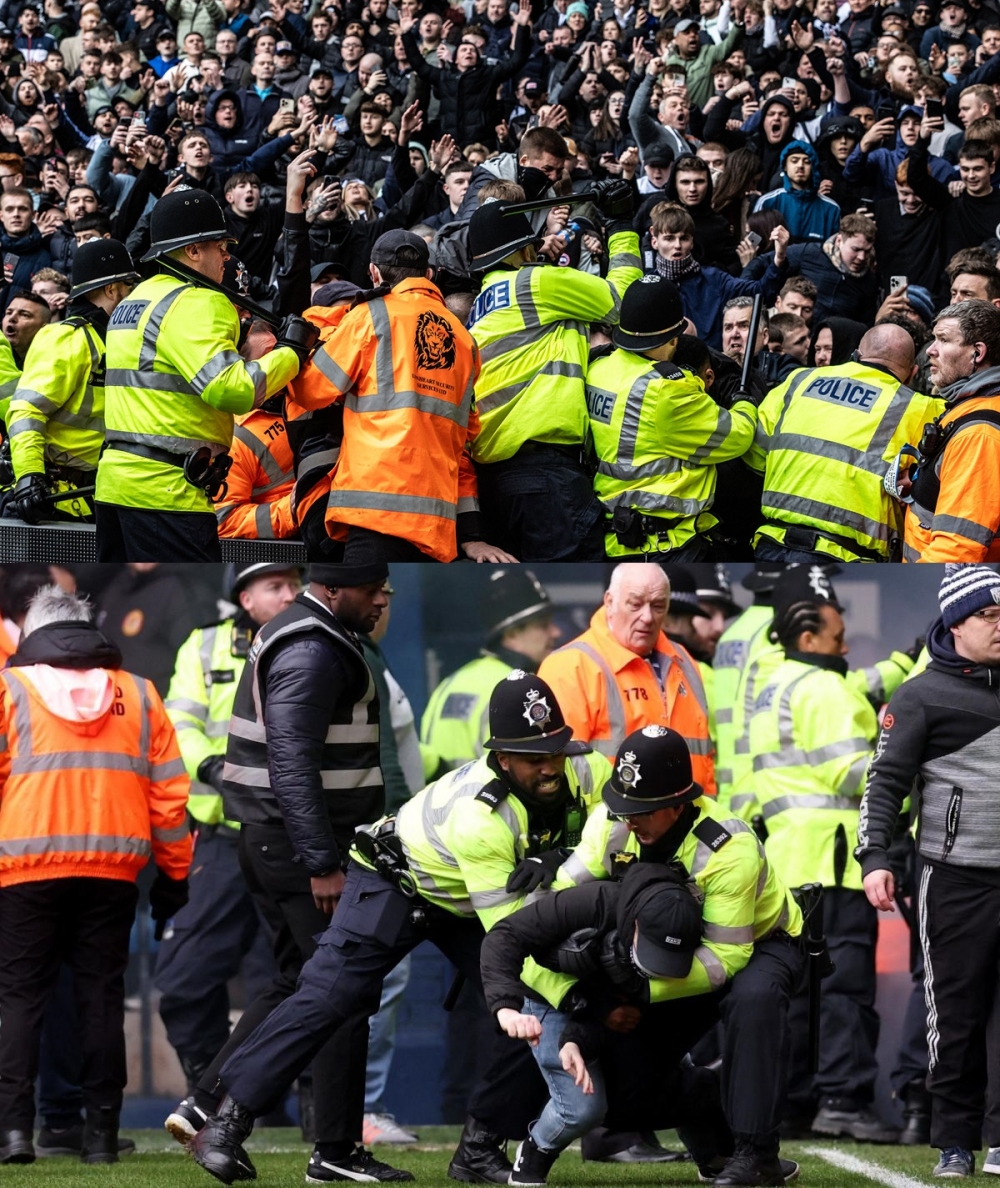 Bạo loạn phá hỏng trận đấu tại FA Cup- Ảnh 2.