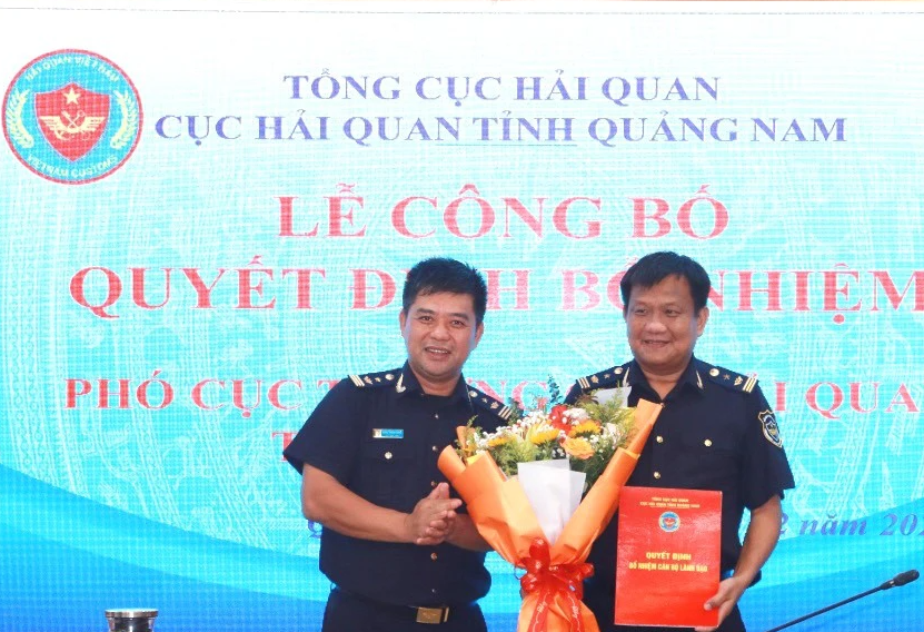 Ông Trần Ngọc Đức làm Phó Cục trưởng Cục Hải quan Quảng Nam- Ảnh 1.