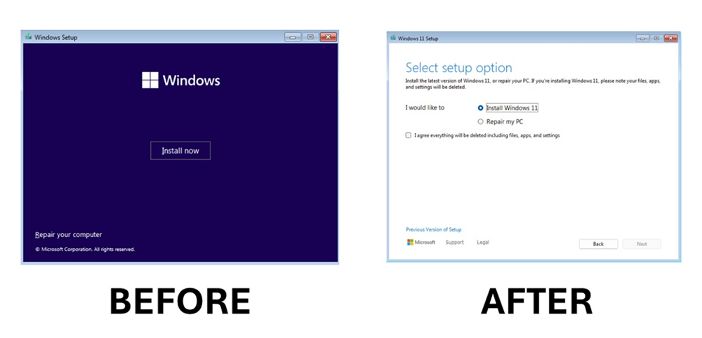 Microsoft thay đổi được chờ đợi với trình cài đặt Windows- Ảnh 2.