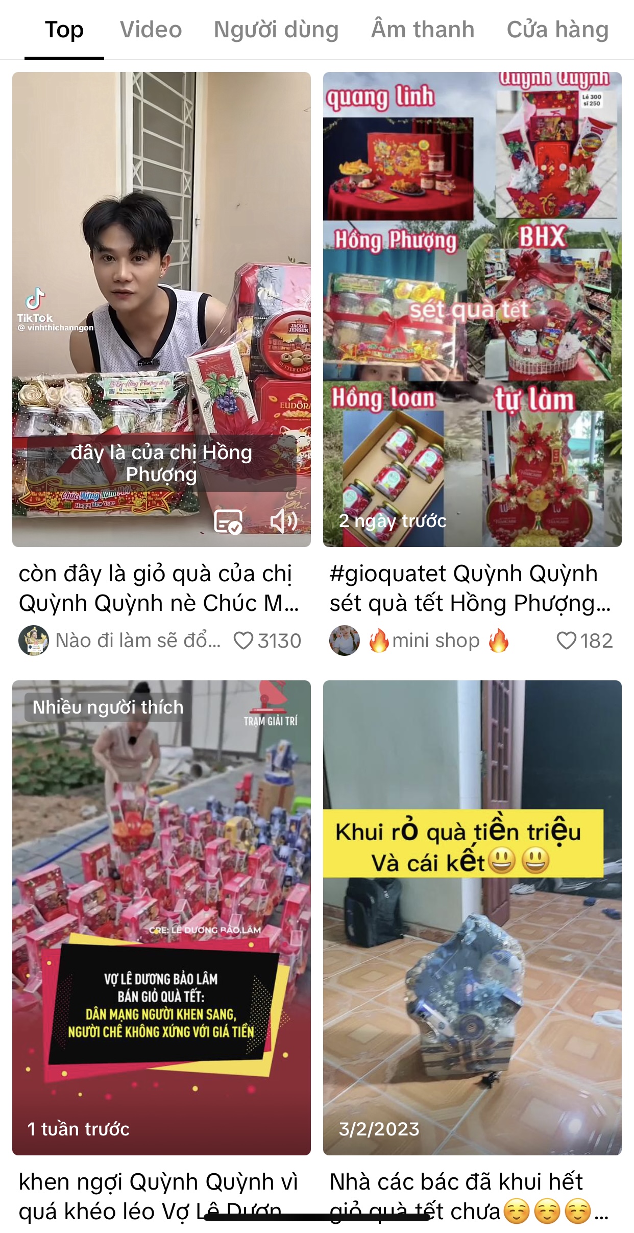 Giỏ quà Tết của Quỳnh Quỳnh vẫn chưa được "buông tha" trên TikTok: Có cả loại bánh "nhái" thương hiệu nổi tiếng?- Ảnh 1.