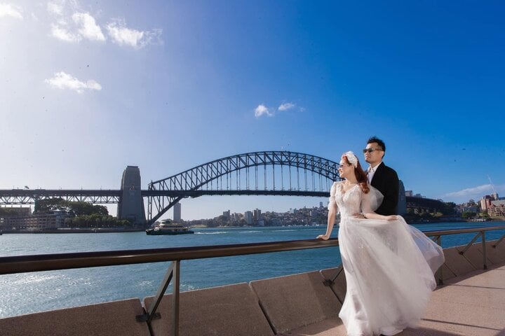 Vân Hugo khoe trọn bộ ảnh cưới ở Úc với chồng doanh nhân- Ảnh 9.