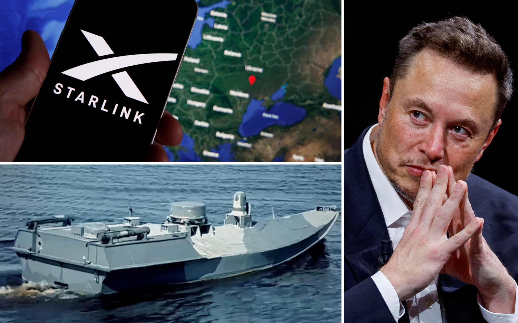 Báo Ukraine: Elon Musk ra lệnh ngắt Starlink, đòn tập kích của Kiev vào chiến hạm Nga bị 