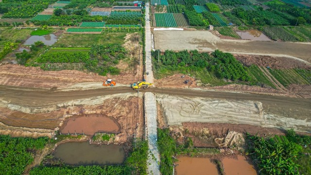 Những dự án đang chạy đua với thời gian giúp đưa huyện phía Tây Hà Nội lên quận trong năm tới- Ảnh 5.