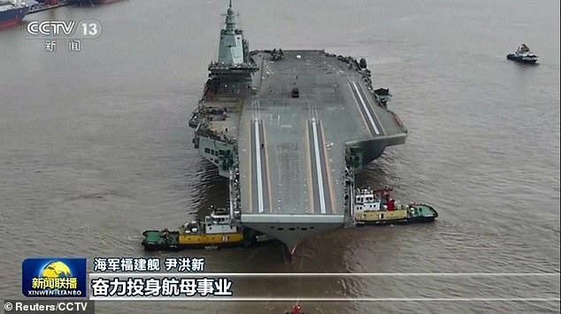 Trung Quốc công bố hình ảnh chính thức công nghệ đặc biệt của mẫu hạm Phúc Kiến, vốn chỉ Mỹ mới có- Ảnh 1.