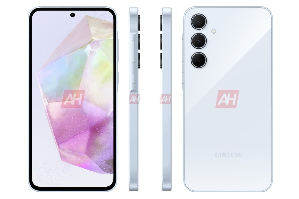 Hình ảnh kết xuất cho thấy Galaxy A35 có thiết kế bắt mắt- Ảnh 2.