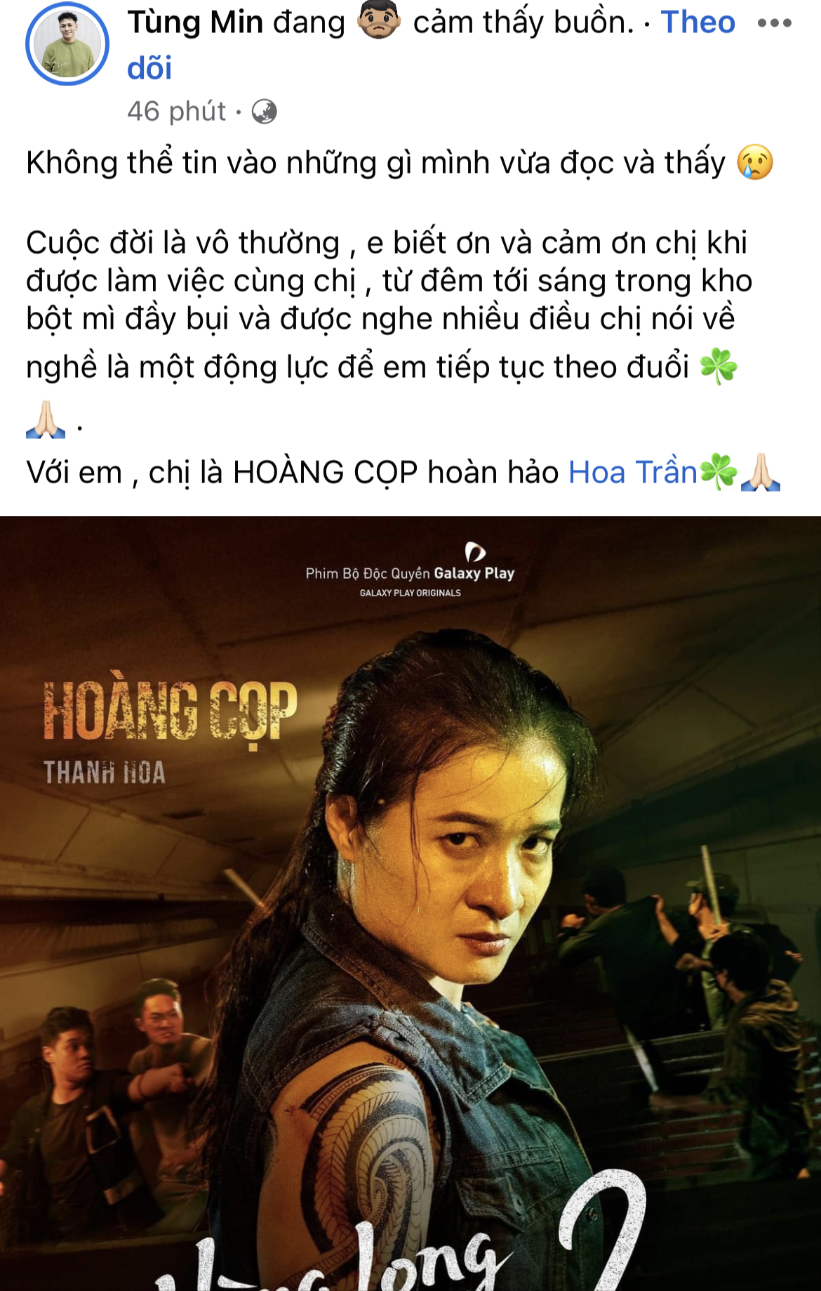 Ngô Thanh Vân bàng hoàng, Lan Ngọc và dàn sao Việt nghẹn ngào tiễn biệt diễn viên "Thanh Sói" Thanh Hoa- Ảnh 5.