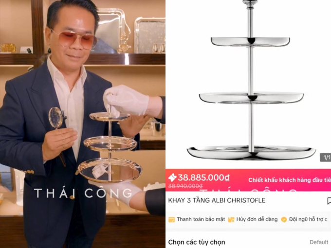 Dạo chợ mạng sắm ch&eacute;n đĩa "qu&yacute; tộc" của NTK Th&aacute;i C&ocirc;ng, c&oacute; m&oacute;n hơn 200 triệu đồng khiến ai cũng cho&aacute;ng v&aacute;ng- Ảnh 2.