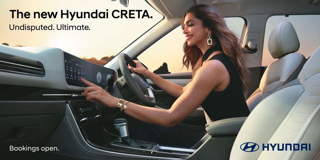 Hyundai Creta 2024 lộ rõ nét nội thất qua loạt ảnh mới: Táp lô khác biệt, màn hình cong tràn kính như trên xe sang- Ảnh 1.
