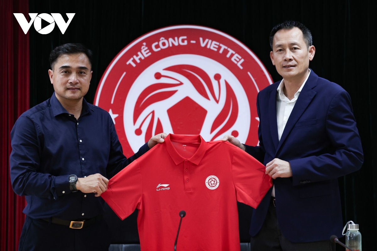 Thể Công Viettel chính thức bổ nhiệm HLV Nguyễn Đức Thắng ngồi "ghế nóng"- Ảnh 1.