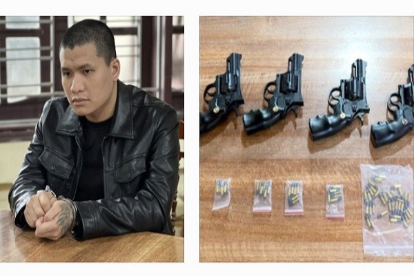 Khởi tố nhóm đối tượng sử dụng 4 súng quân dụng, cướp 8 tỷ đồng tại Hưng Yên- Ảnh 1.