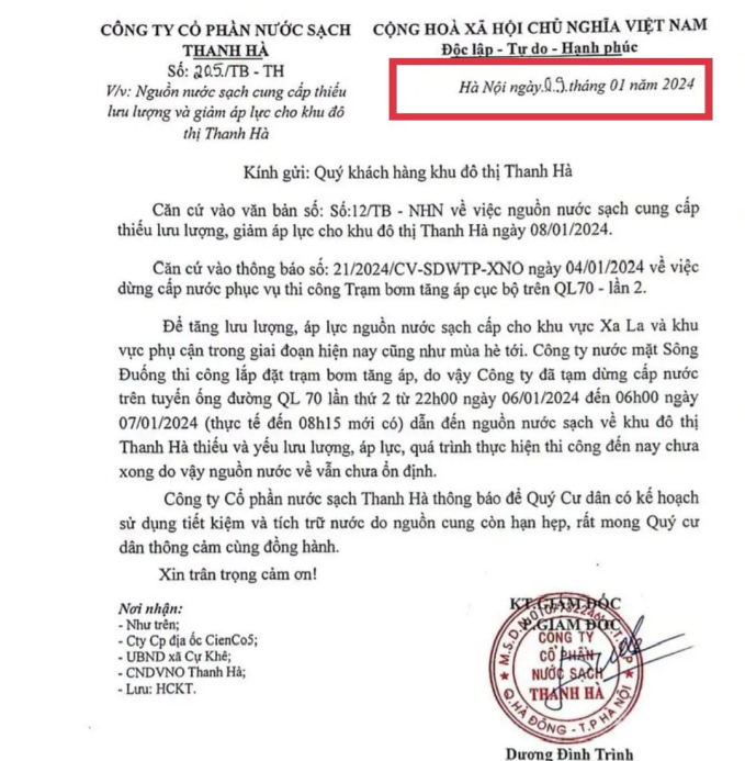 Hà Nội: Cư dân khu đô thị Thanh Hà trắng đêm hứng từng xô nước sinh hoạt- Ảnh 2.