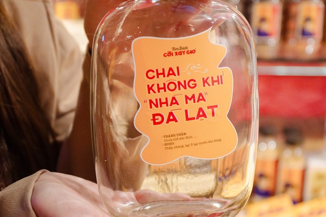 Bán không khí Đà Lạt bên trong chai thủy tinh độc đáo- Ảnh 3.