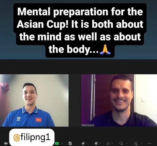 Trước giờ ra mắt tuyển Việt Nam, thủ môn Filip Nguyễn nhờ đến sự trợ giúp của chuyên gia tâm lý từ châu Âu- Ảnh 2.