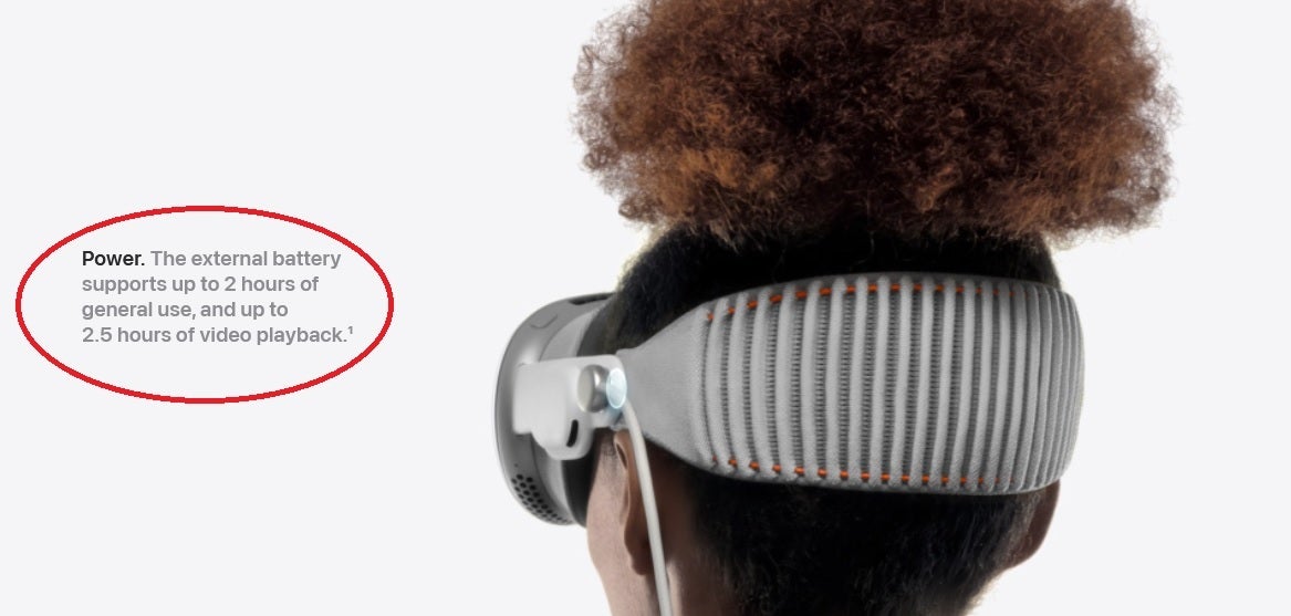Apple tiết lộ kết quả thử nghiệm pin của kính Vision Pro- Ảnh 2.