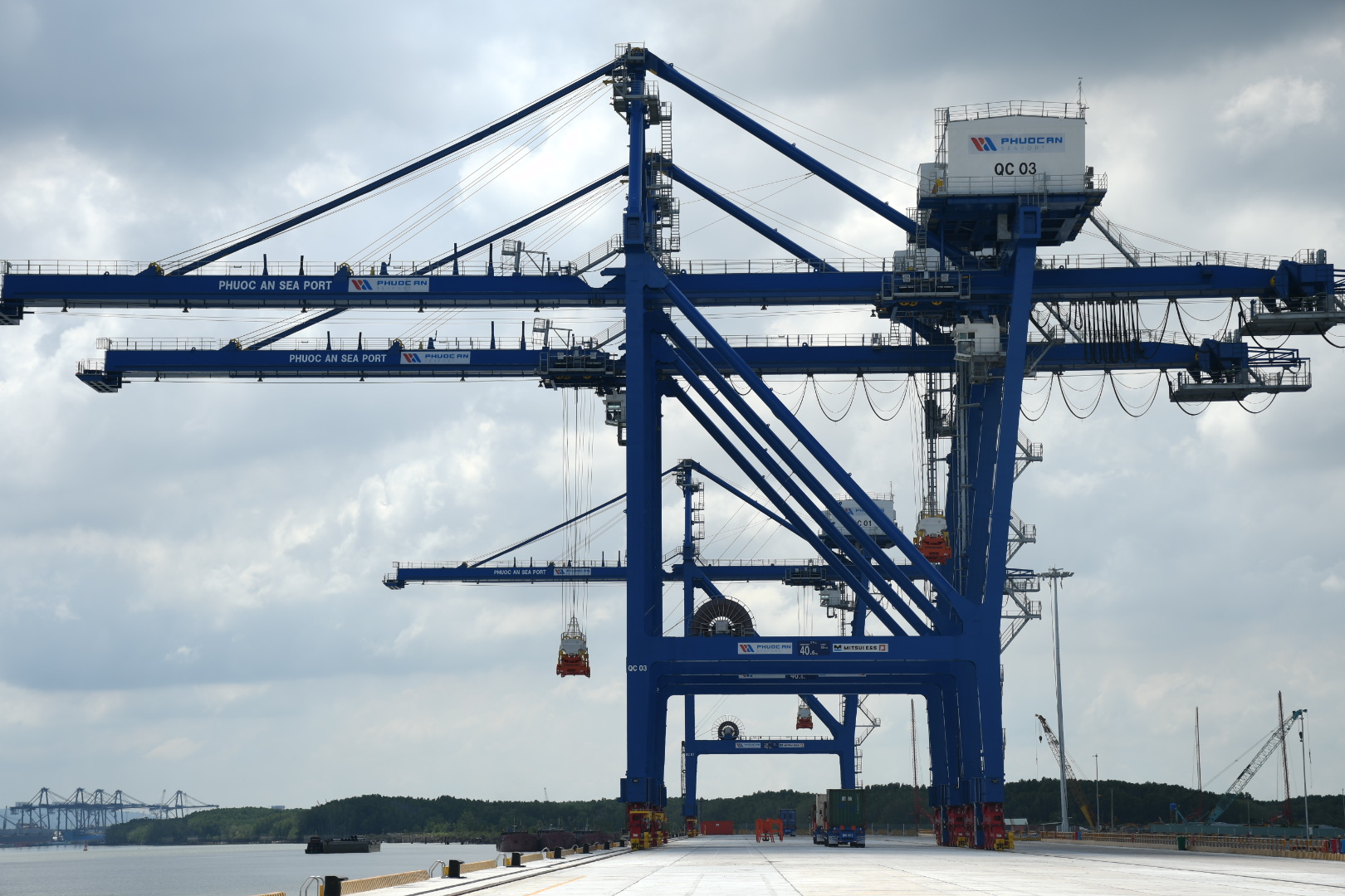 Toàn cảnh cảng Phước An Đồng Nai sắp vận hành - Ảnh 8.