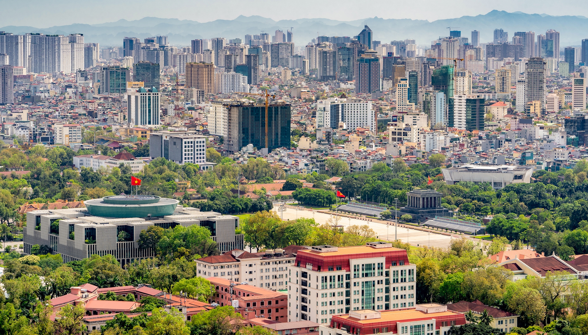 Hà Nội phát triển vượt bậc với những công trình hiện đại đầy ấn tượng - Ảnh 2. Hà Nội phát triển vượt bậc với những công trình hiện đại đầy ấn tượng - Ảnh 2.