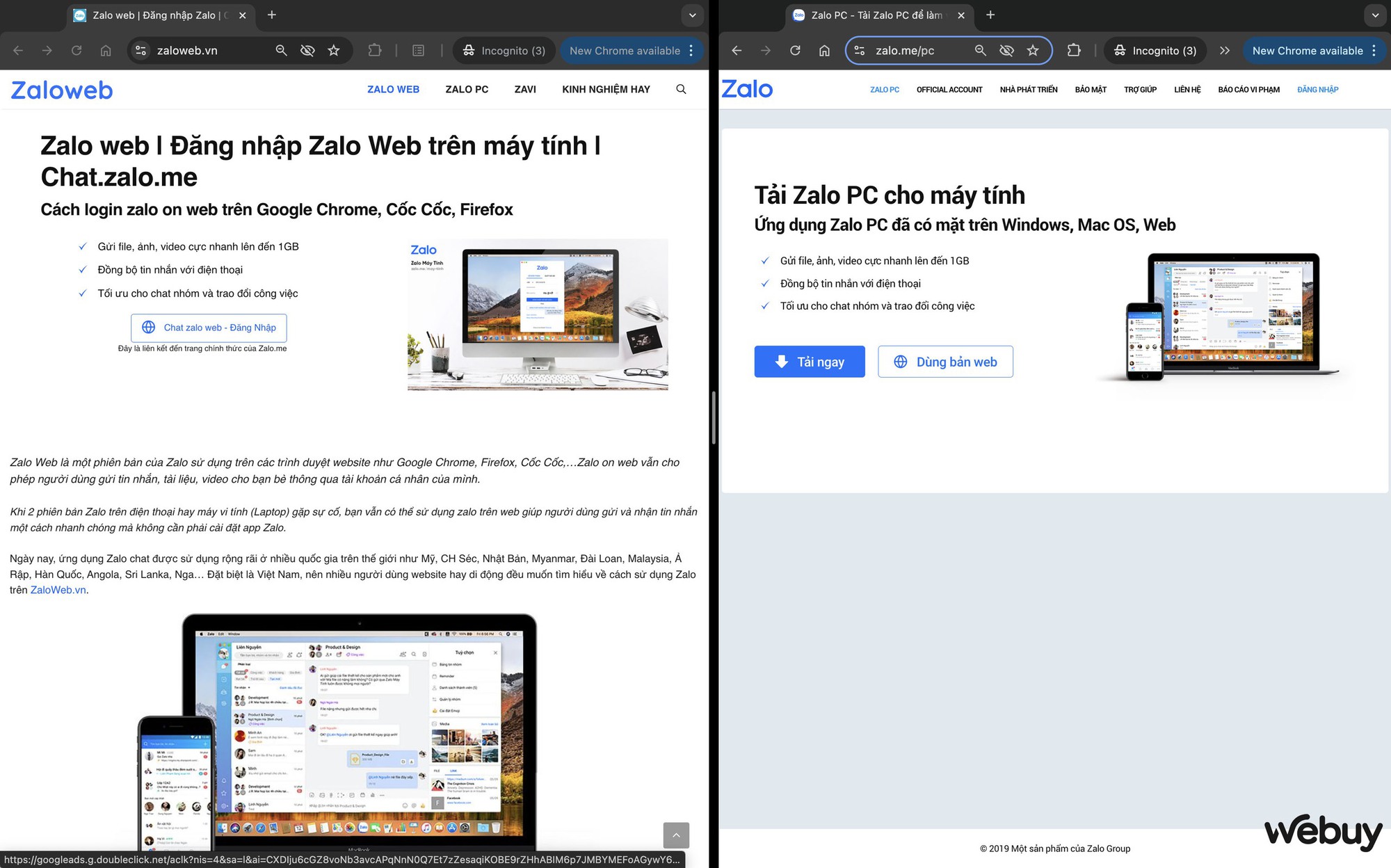 Bkav cảnh báo Zalo: Cẩn trọng với website giả mạo đánh lừa hàng triệu người dùng - Ảnh 2. Bkav cảnh báo Zalo: Cẩn trọng với website giả mạo đánh lừa hàng triệu người dùng - Ảnh 2.