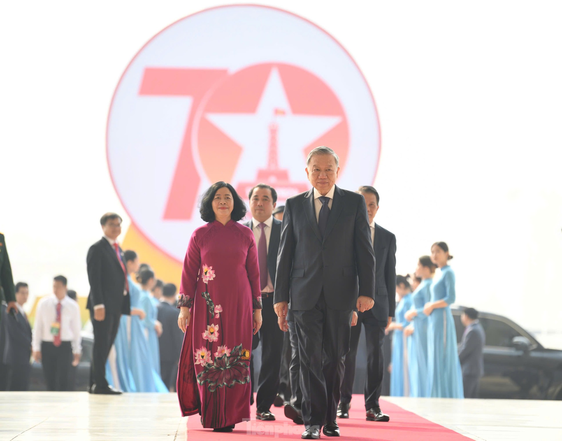 Kỷ niệm 70 năm Ngày Giải phóng Thủ đô với sự tham dự của Tổng Bí thư Tô Lâm - Ảnh 1.