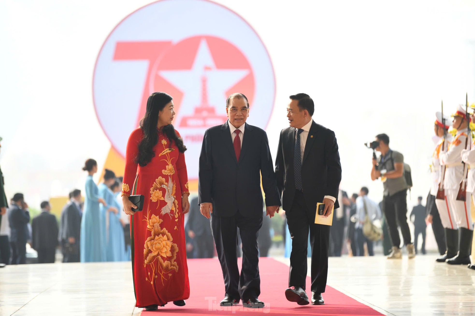 Kỷ niệm 70 năm Ngày Giải phóng Thủ đô với sự tham dự của Tổng Bí thư Tô Lâm - Ảnh 2.