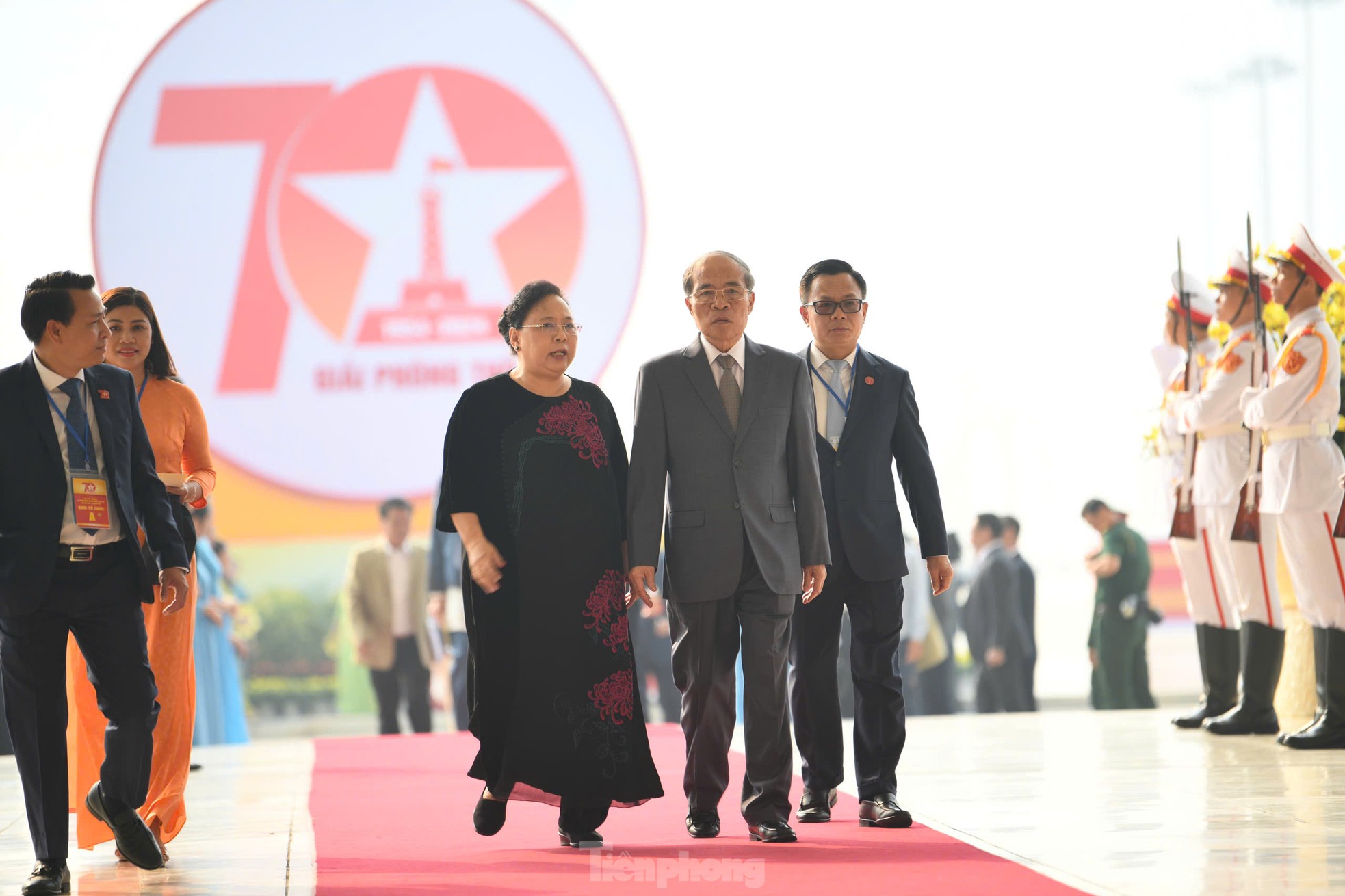 Kỷ niệm 70 năm Ngày Giải phóng Thủ đô với sự tham dự của Tổng Bí thư Tô Lâm - Ảnh 6.