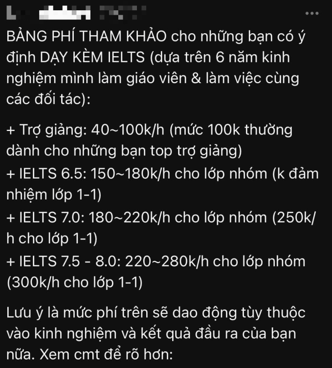 &quot;Lác mắt&quot; trước bảng lương dạy thêm của gia sư sinh viên: Mỗi ngày dạy 1 giờ, lương tháng gấp đôi lương công nhân - Ảnh 1.