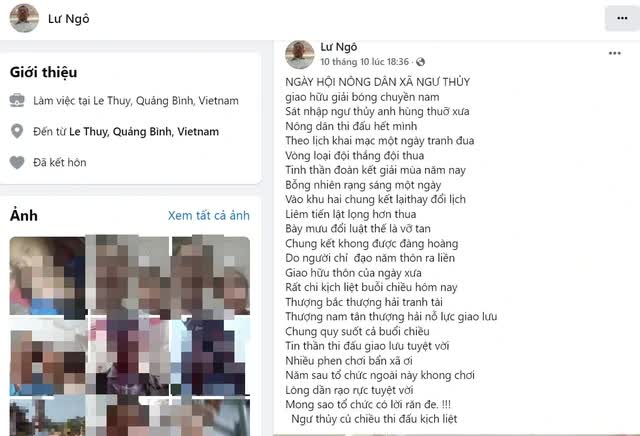 Vụ người đàn ông bị đánh ở Quảng Bình Vì bài thơ trên facebook - Ảnh 2.