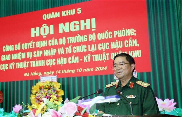 Bộ Quốc phòng sáp nhập Cục Hậu cần - Kỹ thuật Quân khu 5 - Ảnh 4.