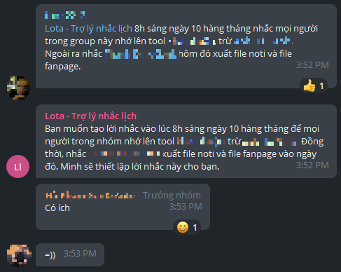 Người dùng Lotus Chat có thể sử dụng trợ lý nhắc việc Lota như chatbot Gemini và ChatGPT- Ảnh 2.