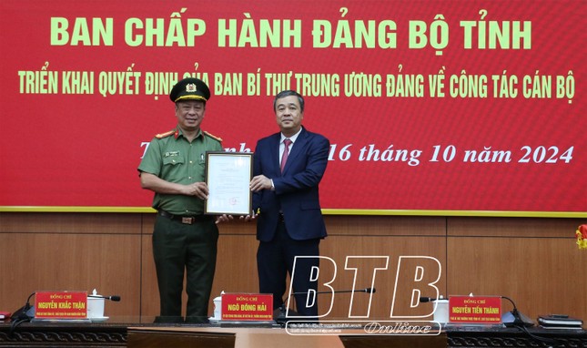 Ban Bí thư bổ nhiệm nhân sự mới tại Ban Tổ chức Trung ương và 5 Tỉnh - Ảnh 4.