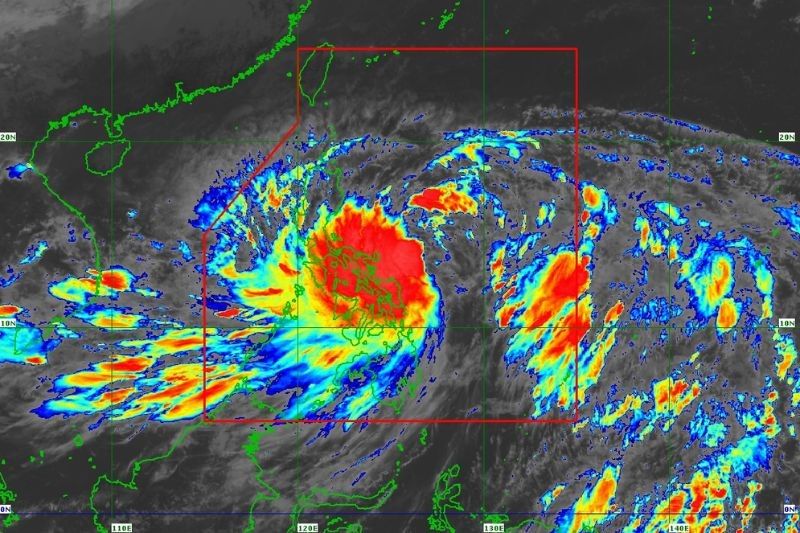 Tin bão Số 6 mới nhất: Toàn Philippines bị vùng mây bão che lấp: Vào Biển  Đông có tăng cấp cuồng phong?