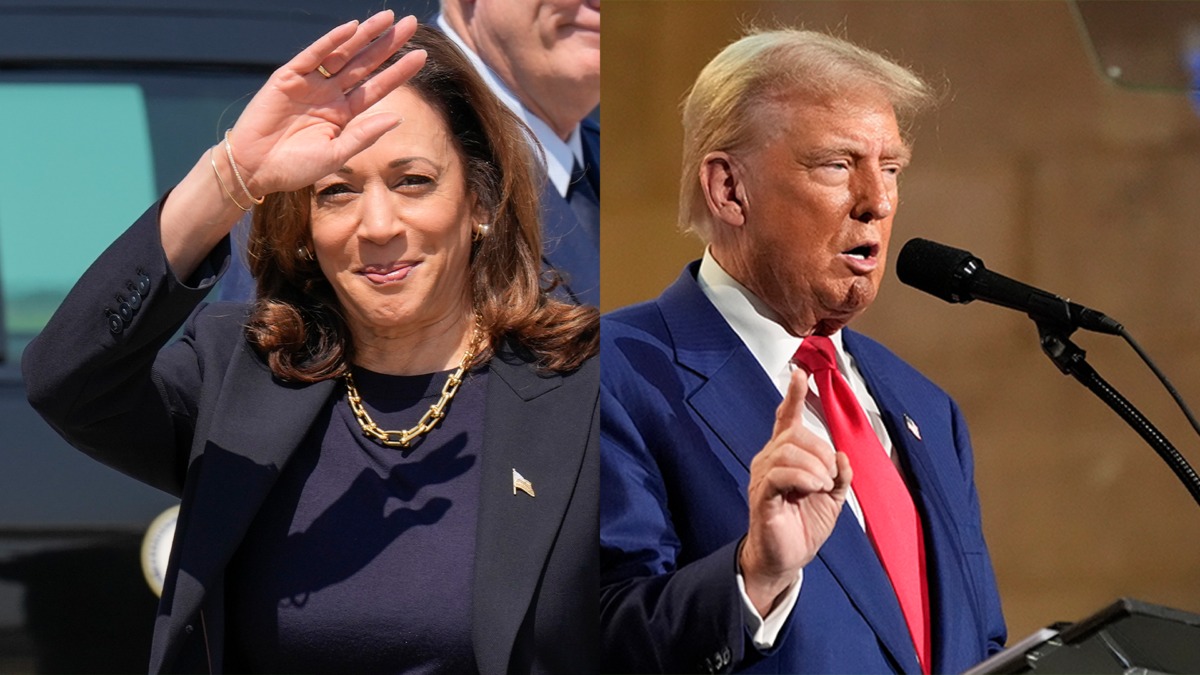 Ông Trump dự báo thắng lớn , bà Harris sẵn sàng ứng phó