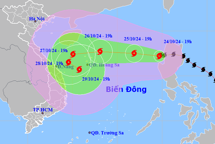 Hai yếu tố khiến bão Trà Mi dị thường và khó lường - Ảnh 1.