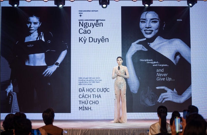 Hoa hậu Kỳ Duyên tự tin với tiếng Anh đủ để giao tiếp tại Miss Universe 2024 - Ảnh 2.