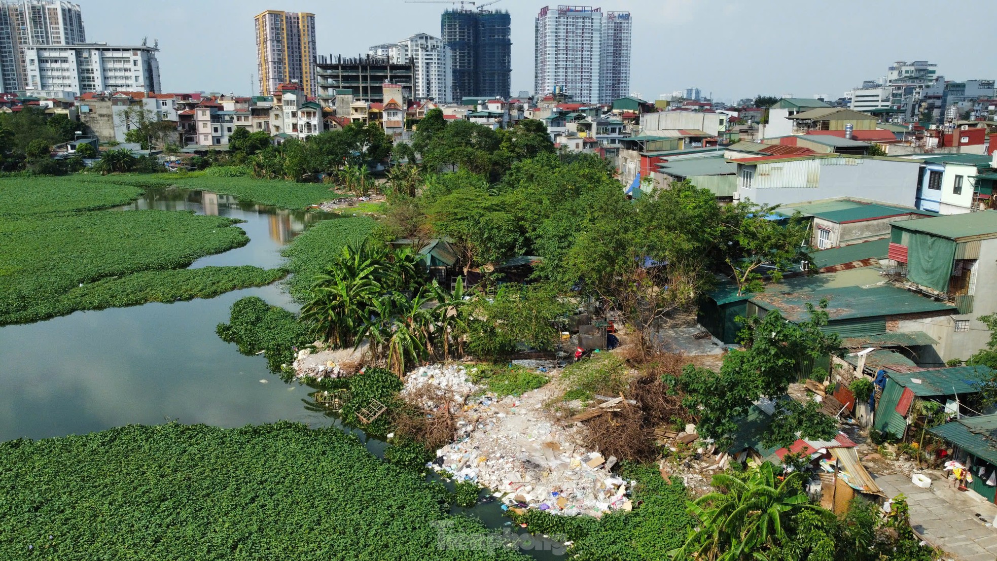 Hà Nội tiếp tục đối mặt với vấn nạn san lấp hồ gây bức xúc dư luận - Ảnh 9.