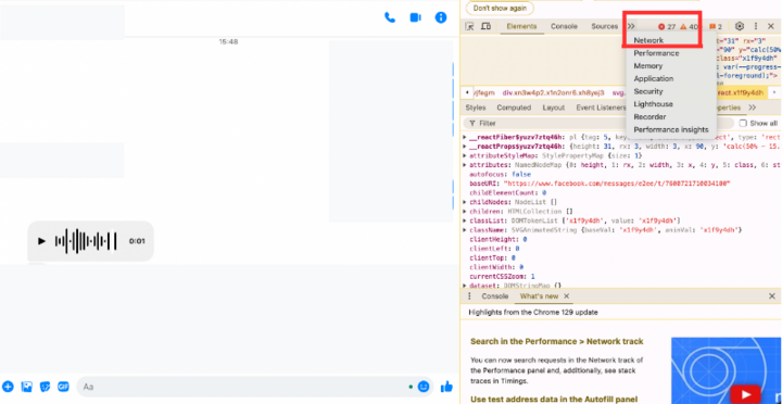 C&aacute;ch tải file ghi &acirc;m Messenger dễ d&agrave;ng tr&ecirc;n m&aacute;y t&iacute;nh kh&ocirc;ng cần phần mềm - Ảnh 3.