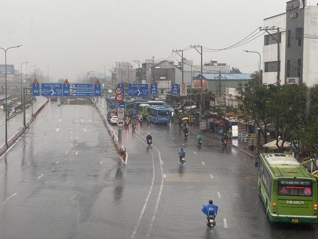 Toàn cảnh thiệt hại khi bão Trà Mi càn quét đất liền: Vỉa hè sông Hàn Đà Nẵng bị tàn phá, cây bật gốc hàng loạt - Ảnh 22.