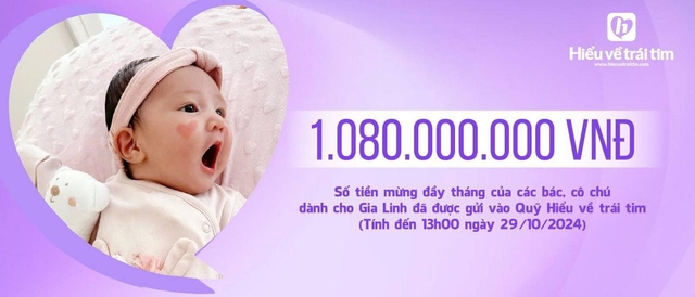 Nhóc tỳ Vbiz nhận 1 tỷ tiền mừng đầy tháng, hành động sau đó của bố mẹ mới đáng bàn - Ảnh 1.