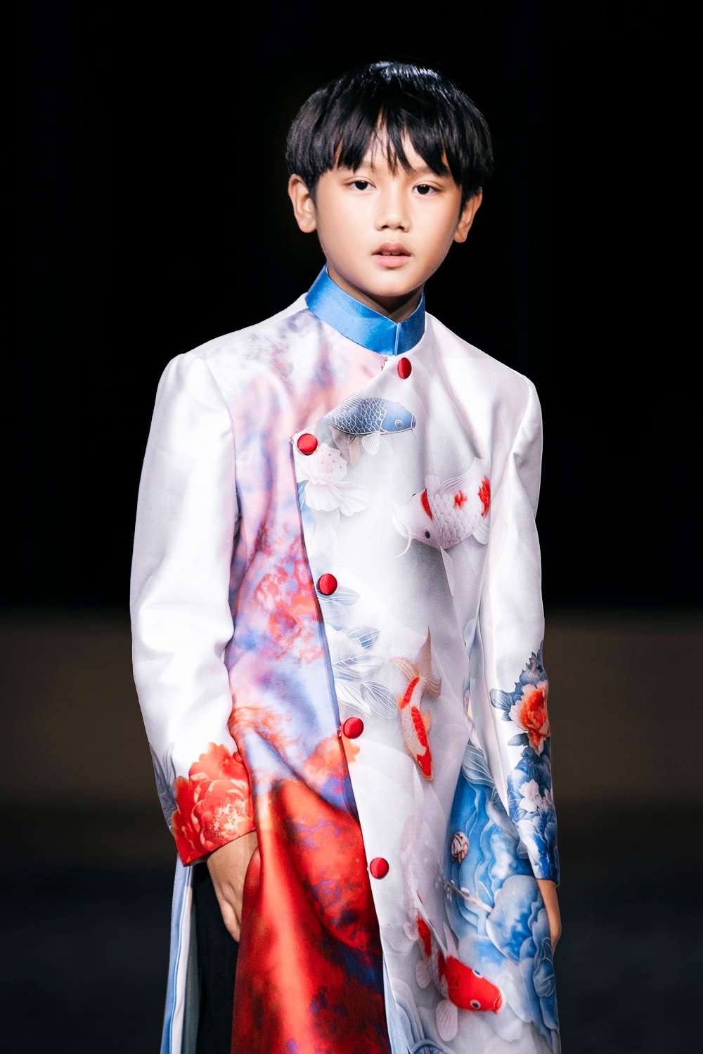 3 anh em ruột cùng biểu diễn thời trang tại Tokyo Couture Fashion Week 2024 - Ảnh 6.